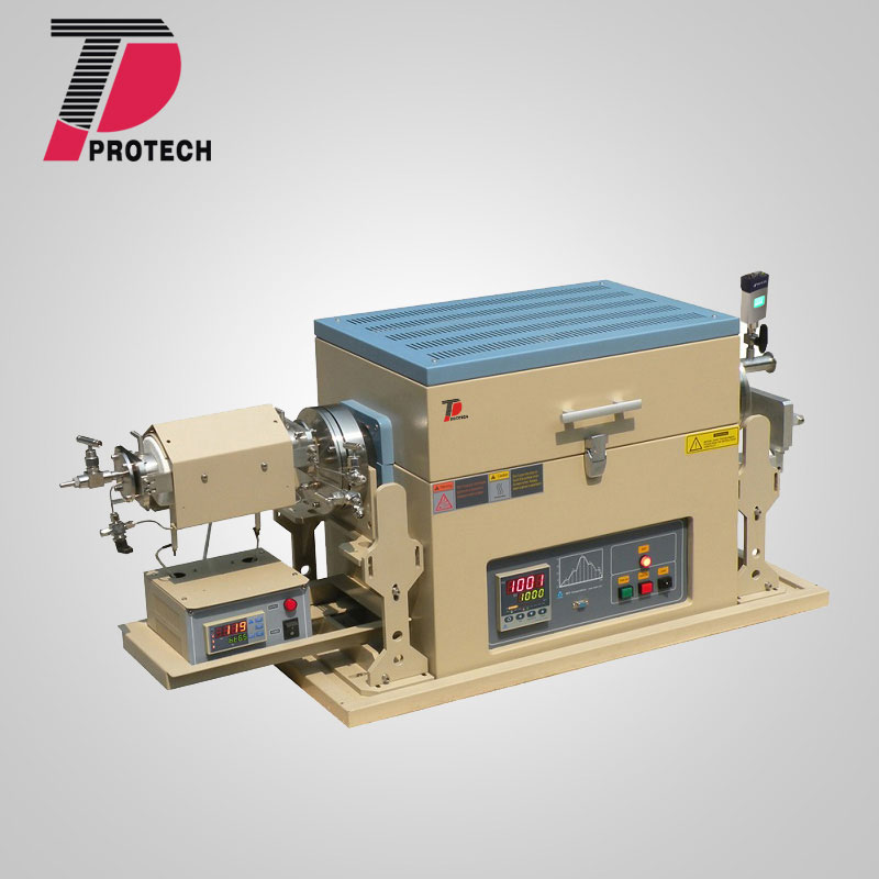 Tube Furnace with Solid Precursor Sublimator for CVD Growth